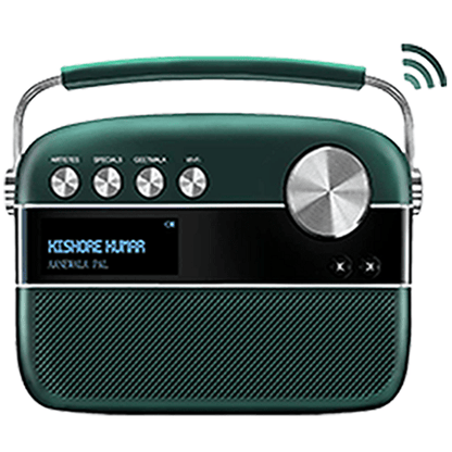 Saregama Carvaan 2.0 Hindi - Portable Music Player 5000 Pre-Loaded Songs with FM/BT/AUX (Renewed)