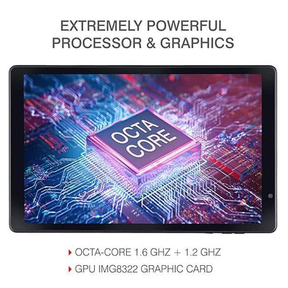 iBall iTAB MovieZ Pro Tablet 25.65 cm ( 10.1 inch), 4GB/64GB, Wi-Fi + 4G LTE + Voice Calling - Open Box (Coal Black)