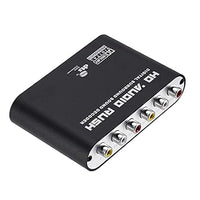 Digital to Analog 5.1 Audio Rush Decoder Converter Optical SPDIF Coaxial R/L Audio to 5.1CH Analog Audio 6RCA Output