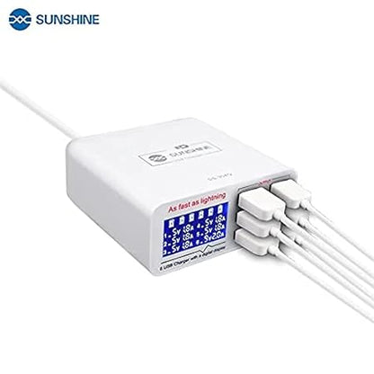 Sunshine SS-304Q 6 Port Intelligrnt USB Fast Charger