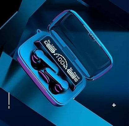 M19 True Wireless Earbuds Version 5.3 BT Battery Life of up to 7-8 Hours Headset (Black)