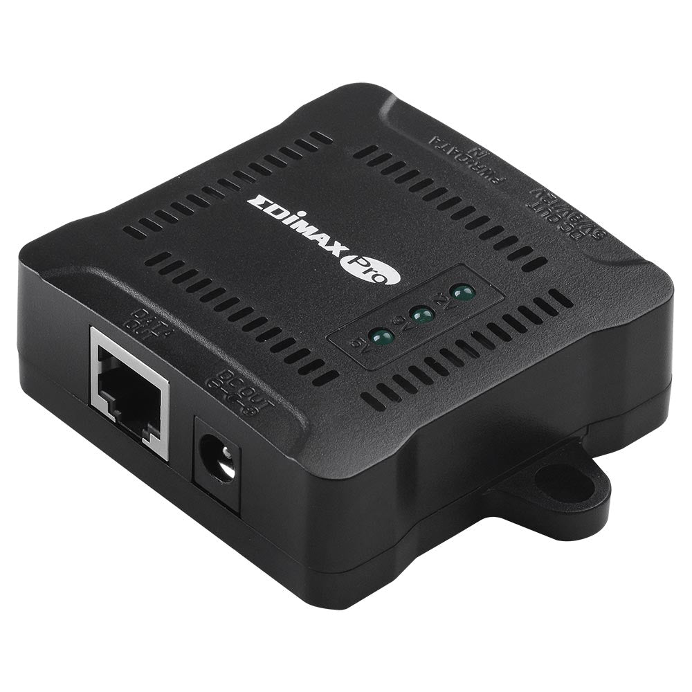 Edimax GP-101ST IEEE 802.3at Gigabit PoE+ Splitter with Adjustable 5V, 9V, 12V Output