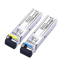 SFP MODULE 1.25G T-1310+1550 PAIR 20km | Transmission Over Single LC SMF Fiber/for SFP Media Converters