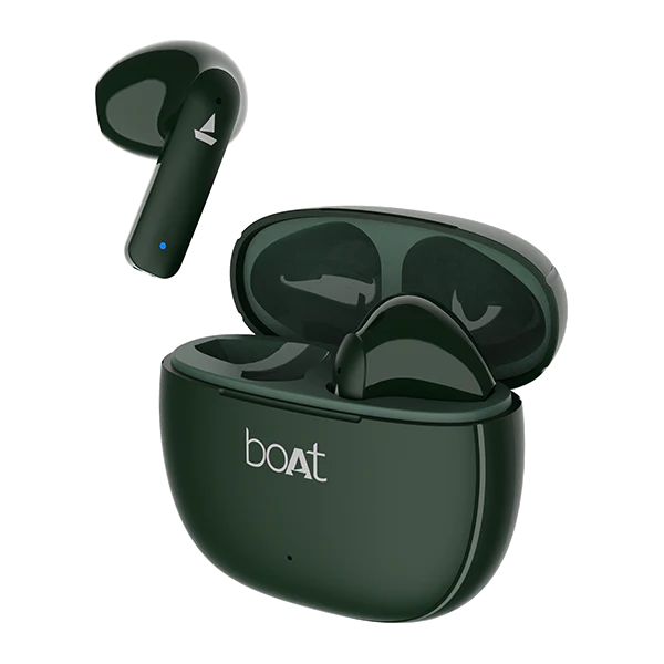 boAt Airdopes 100 with 50 Hours Playback, Quad Mics ENx Technology & Beast Mode Bluetooth Earbuds