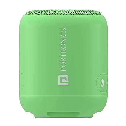 Portronics SoundDrum 1 10W TWS Portable Bluetooth 5.0 Speaker with Powerful Bass, Inbuilt-FM & Type C