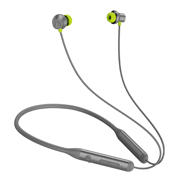 boAt Rockerz 330ANC Bluetooth Neckband in Ear Earphones with Mic, Crystal Bionic Sound 13mm Drivers, ASAP Charge, 24H Playback