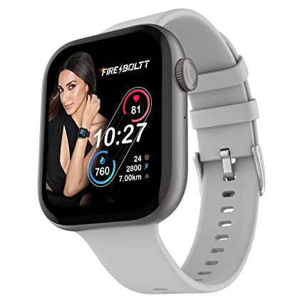 Fire-Boltt Ring 3 Smart Watch 1.8" Biggest Display Sports Modes in Built Calculator & Games SpO2 Heart Rate Monitoring