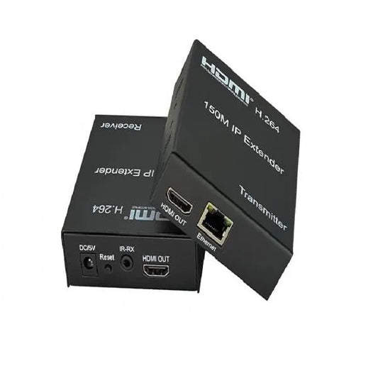 HDMI Extender 150M with Loop | 4K HDMI Over LAN RJ45 | CAT5/CAT6 Ethernet Extender