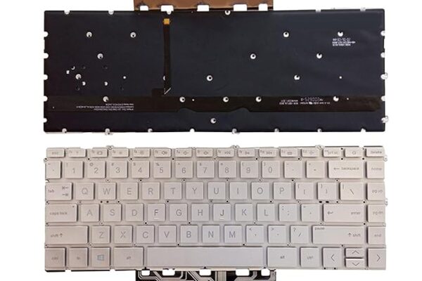 Laptop Keyboard for HP Pavilion X360 14-DV, 14-DW, 14M-DW, TPN-Q244 Silver With Backlight
