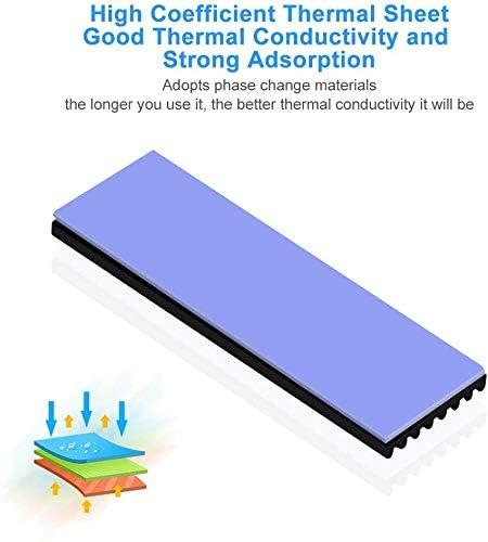 Heatsink For Ssd Nvme/Sata With Silicone Thermal Cooling Gel Pad