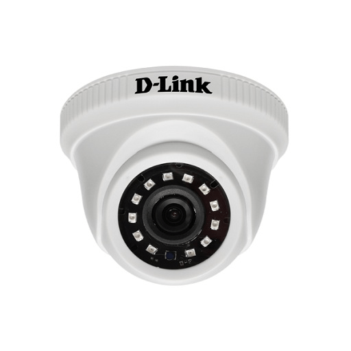 D-Link DCS-F2612-L1P, 2MP Full HD Day &amp; Night Fixed Lens 20 mtr IR Range Dome Camera, Wireless, White