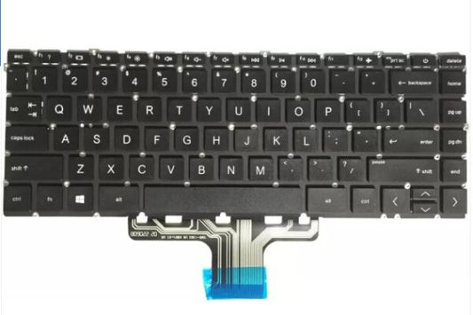 Laptop Keyboard for HP 14-DW Series and 14-DY Series Laptops Without Backlight