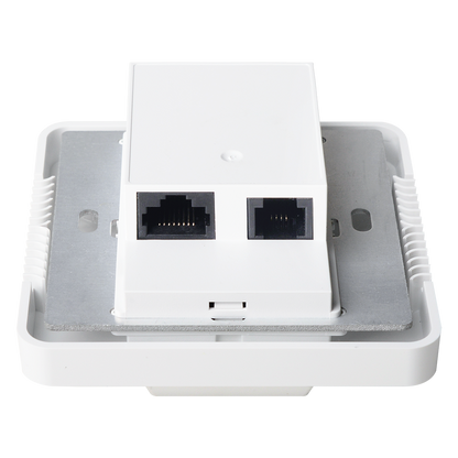 Edimax IAP1200 ,2x2 AC1200 Dual Band in-Wall PoE Access Point, Wireless AP for Single and Multiple Locations, Multiple SSIDs for Security Management, white
