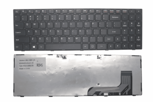 Laptop Keyboard For Lenovo IdeaPad 100-15IBY, 80MJ 100-15, 100-15 Laptops