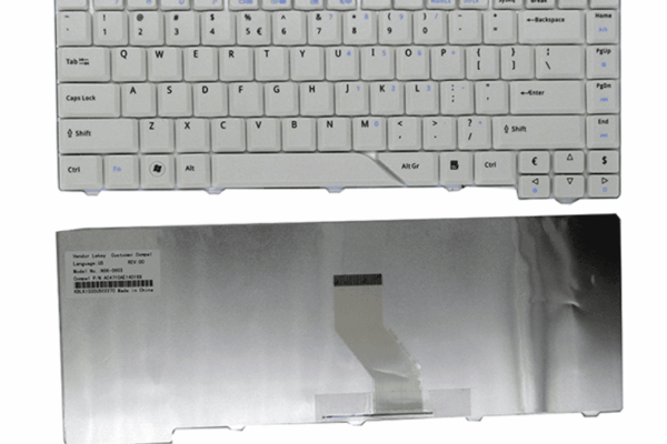 Laptop Keyboard For Acer Aspire 4710, V072146AK1, 4520, 4910, 5520, 5710, 5910 Laptops White
