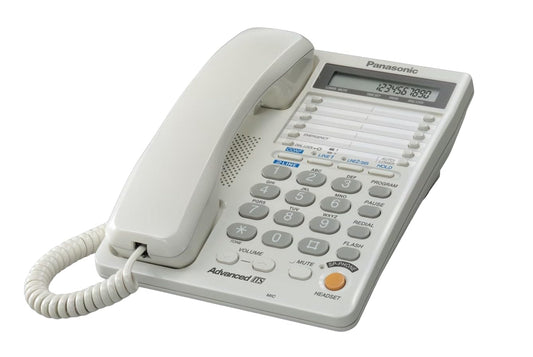 Panasonic Two line KX-T2378MXWD Corded Telephone (White)