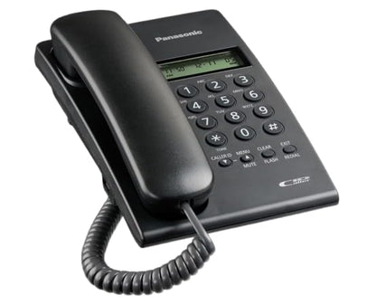 Panasonic KX-TSC60SXB Corded Landline Phone with Caller ID