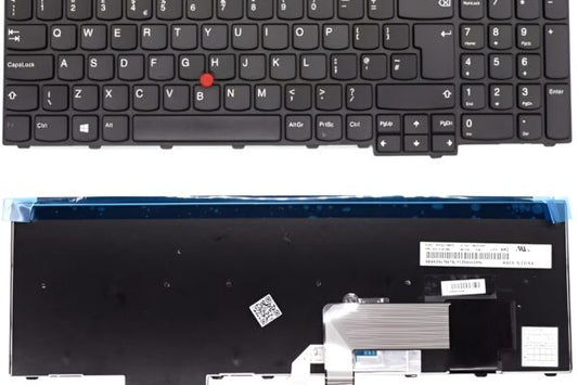 Laptop Keyboard for Lenovo ThinkPad Edge E531, E540, L540, T540P, T560 Series with Frame & Mouse