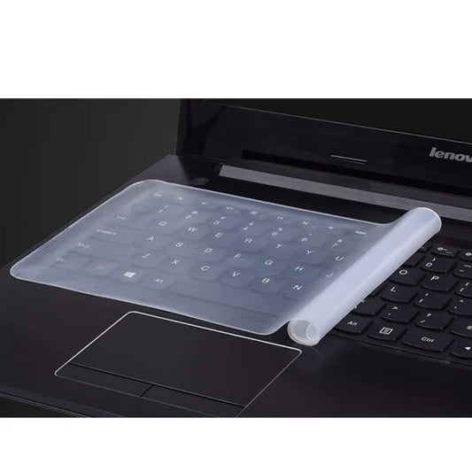 Universal Silicone Laptop Keyboard Skin | Dust-Proof & Waterproof Protective Cover for All Laptops
