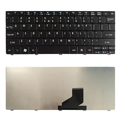 Laptop Keyboard for Acer Aspire One D255, D256, D257, D260, D270, EM350, N55C, ZH9, E100 Series