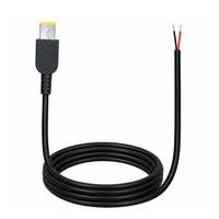 Laptop Adapter Cable for Lenovo USB (11.0 x 5.0)mm Square Port Power Charger ,Replacement Cable