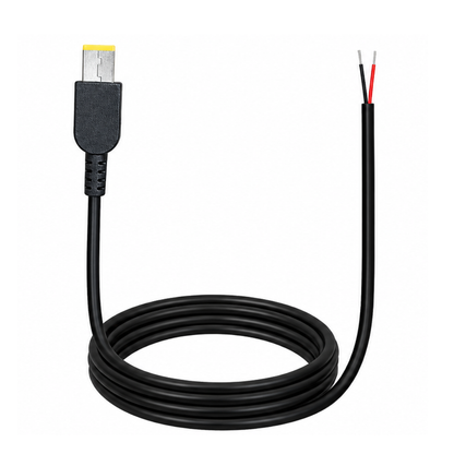 Laptop Adapter Cable for Lenovo USB (11.0 x 5.0)mm Square Port Power Charger ,Replacement Cable