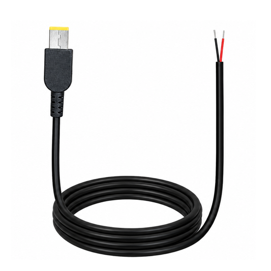 Laptop Adapter Cable for Lenovo USB (11.0 x 5.0)mm Square Port Power Charger ,Replacement Cable