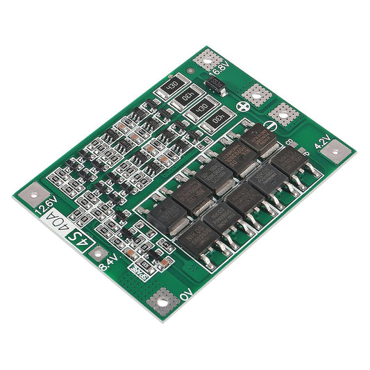 Li-ion Lithium Battery 4S 40A 18650 Charger PCB BMS Protection Board with Balance for Drill Motor 14.8V 16.8V Lipo Cell Module