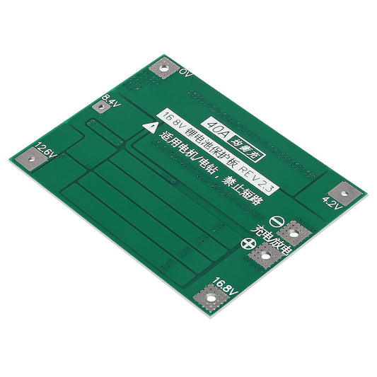 Li-ion Lithium Battery 4S 40A 18650 Charger PCB BMS Protection Board with Balance for Drill Motor 14.8V 16.8V Lipo Cell Module