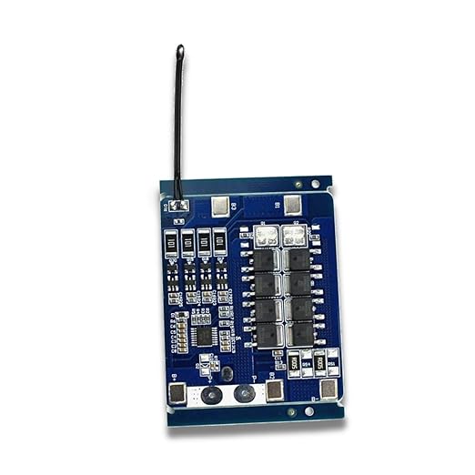 TDT LiFePO4 LFP 4S 12.8V 20A Battery Management System Blue Square