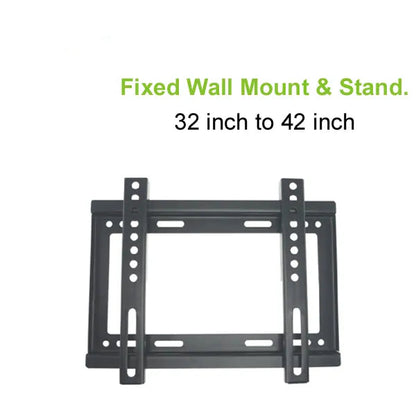 LED Wall Mount For TV LED/QLED/Monitor/Smart (Black)