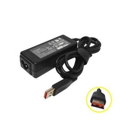 Lappy Power Laptop Adapter 45W 20V/2A For Lenovo Yoga 3 (Pin Type USB) - Compatible