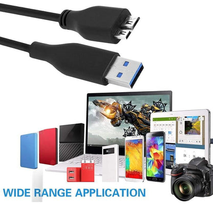USB 3.0 AM to Micro B Extension Data Cable for Hard Disk Cable charger
