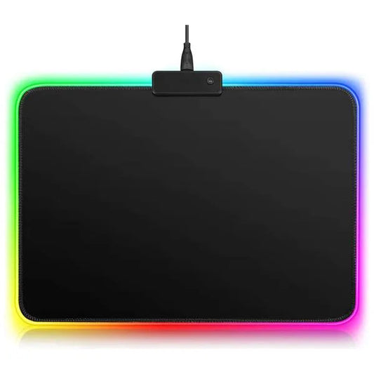 Gaming Mouse Pad with LED Lights – RGB Illumination & Smooth Surface