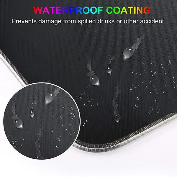 Gaming Mouse Pad with LED Lights – RGB Illumination & Smooth Surface