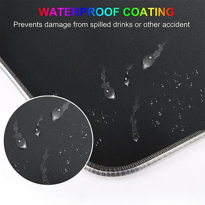 Gaming Mouse Pad with LED Lights – RGB Illumination & Smooth Surface