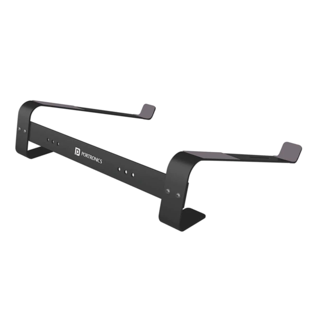 Portronics My Buddy K4 Portable Laptop Stand Support Upto 38.1cm (15 inch)Laptops (Black)