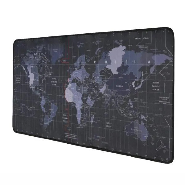 Gaming Mouse Pad for Laptop/Computer with Stitched Embroidery Edges and Water Resistance Coating Natural Non Slippery Rubber Base Mousepad Desk Mat 900X400X3Mm
