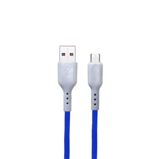 Data Cable Micro TPE 3Amp 2Mtr (Blue)