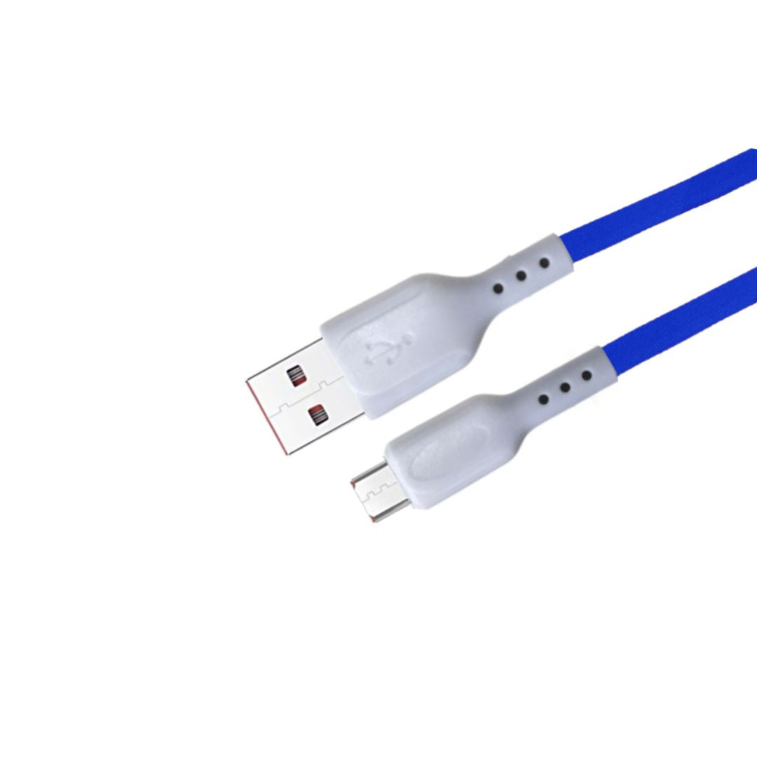 Champion USB to Micro 3Amp Data Sync & Charging Cable TPE 1M for all Android & Micro USB Devices (Blue)