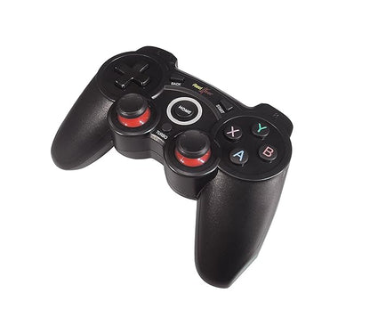 Redgear Elite Wireless Gamepad with Ultra-Precise VR, Vibration Feedback, Smooth AXBY Keys for PC (Black)