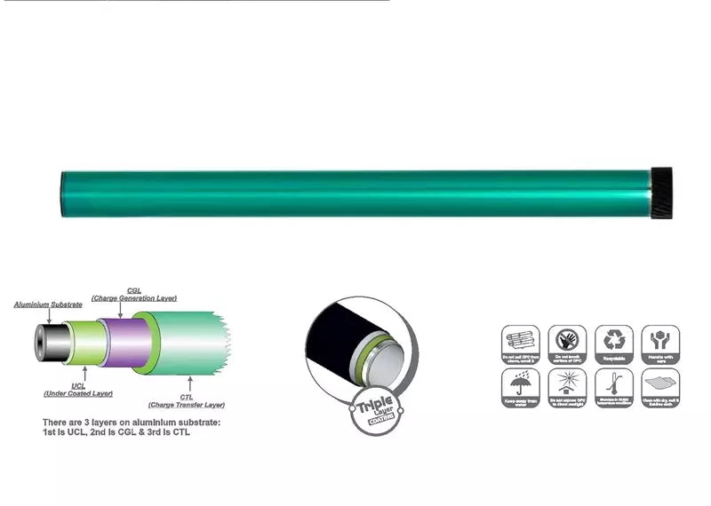 OPC Drum Premium HP12A Compatible with HP Laser Toner Cartridge Printers 1010, 1012, 1015, 1018, 1020, 1022, 3020, 3030, M1005, M1319f