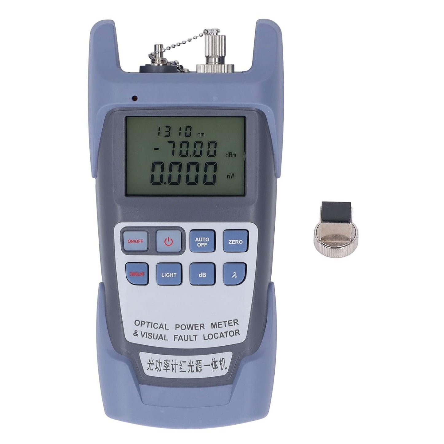 Optical Power Meter 2 In 1 With 10Km Laser Source Visual Fault Locater 10mW SC/FC/ST Connector