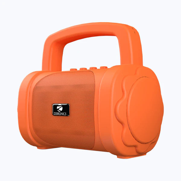 Zebronics Zeb-County 3 Portable Wireless Speaker Supporting Bluetooth v5.0, FM Radio, Call Function,USB/Micro SD Card Slot, 3.5mm