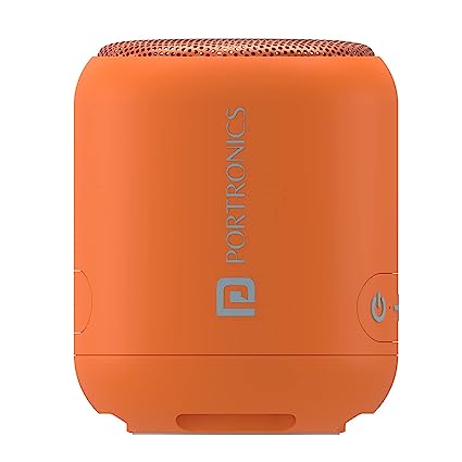 Portronics SoundDrum 1 10W TWS Portable Bluetooth 5.0 Speaker with Powerful Bass, Inbuilt-FM & Type C