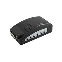 PAL to VGA Video Converter , AV/S-Video/BNC to VGA | Multi-Resolution Support | NTSC/PAL/SECAM Compatible