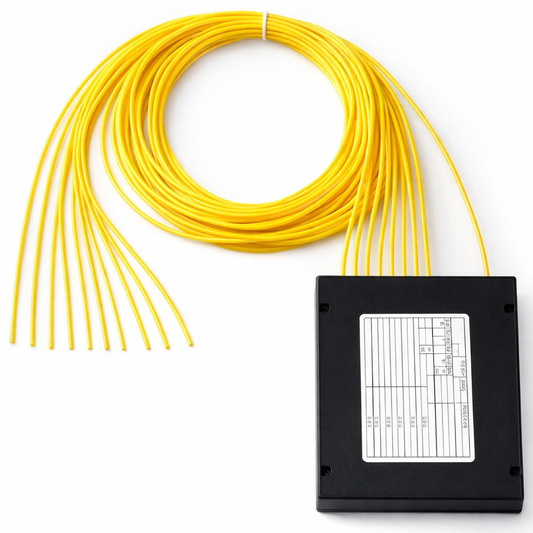 PLC Fiber Optic Splitter 1X8 (without connector) in ABS Box