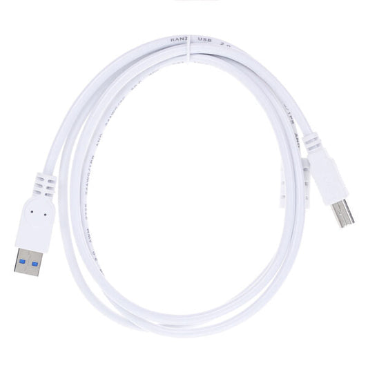 USB Printer cable 1.5M 2.0V (White/Black)