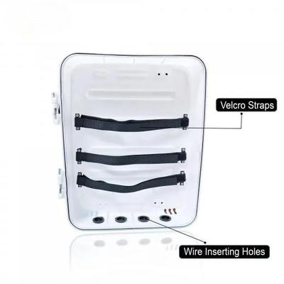 PVC DVR/Server/Network | Waterproof | Cabinet Box / Rack for CCTV DVR/NVR/POE Switch with Power Socket, cheks Box (4+8 Ch)