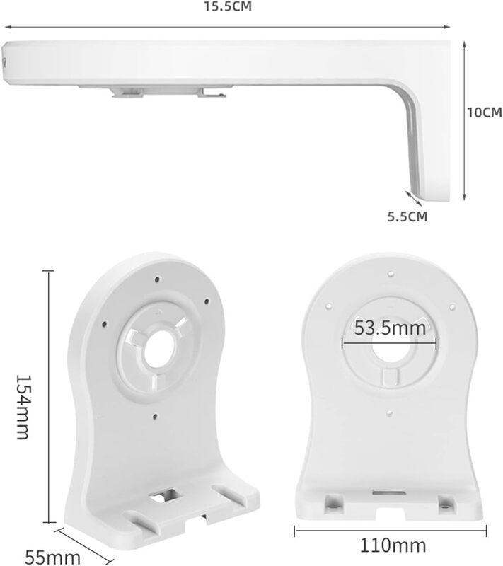 PVC Indoor & Outdoor Wall Mount L-Type | Mounting Bracket Specially Designed to be Compatible with EZVIZ C6 Series & C4 Series Smart CCTV Security Cameras